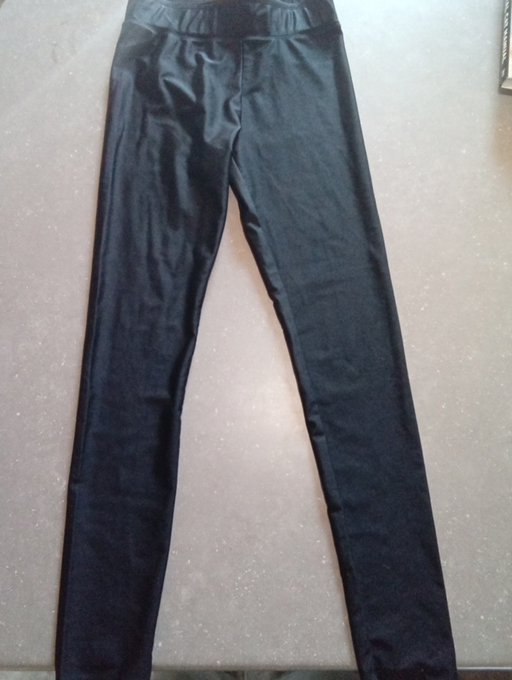Women's Black High-Waist Stretch Leggings